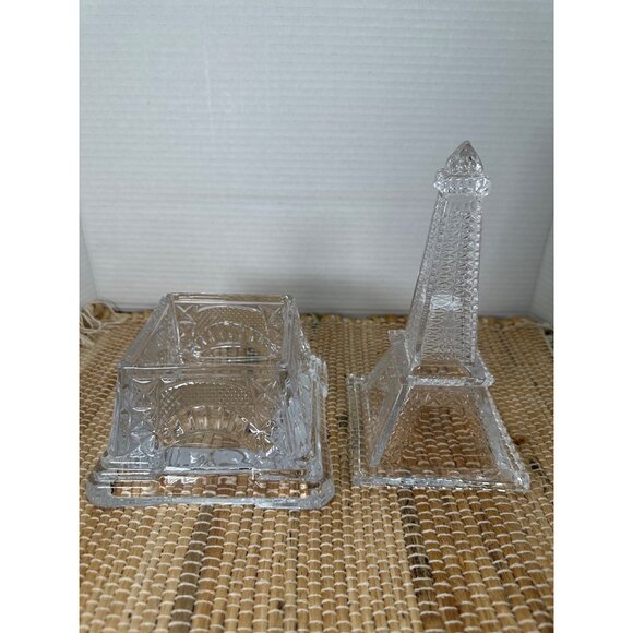 Shannon Handcrafted Crystal Eiffel Tower Trinket/Jewelry Box Ireland - Picture 4 of 8